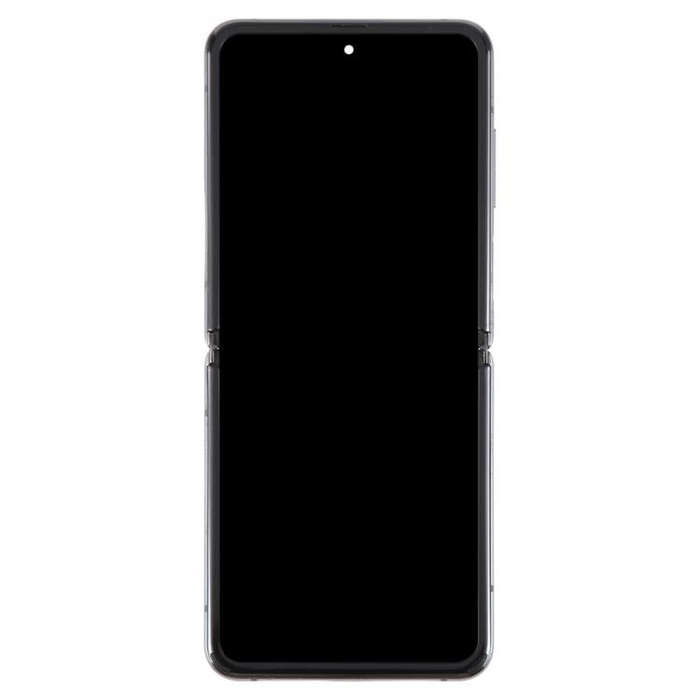 For Samsung Galaxy Z Flip 5G SM-F707 LCD Screen Digitizer Full Assembly with Frame (Grey)
