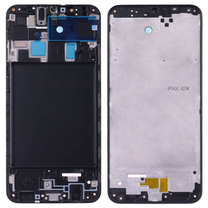 For Galaxy A20 SM-A205F/DS, A205FN, A205GN/DS, A205YN, A205G/DS Front Housing LCD Frame Bezel Pla...