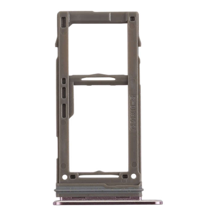 For Galaxy Note9 SIM Card Tray +  Micro SD Card Tray (Purple)