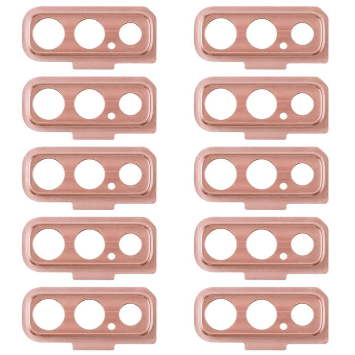 For Galaxy A7 (2018) A750F/DS 10pcs Camera Lens Cover (Pink)