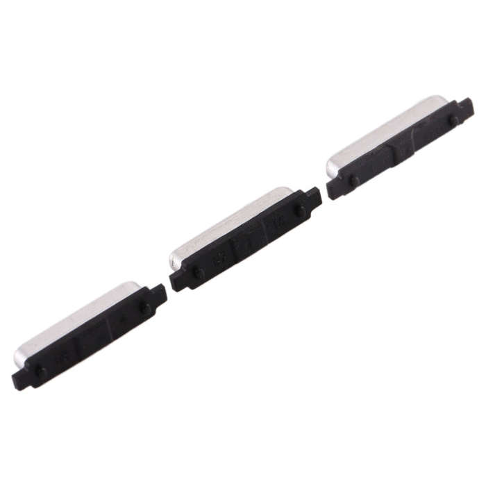 For Galaxy S6 10 Set Side Keys(Silver)