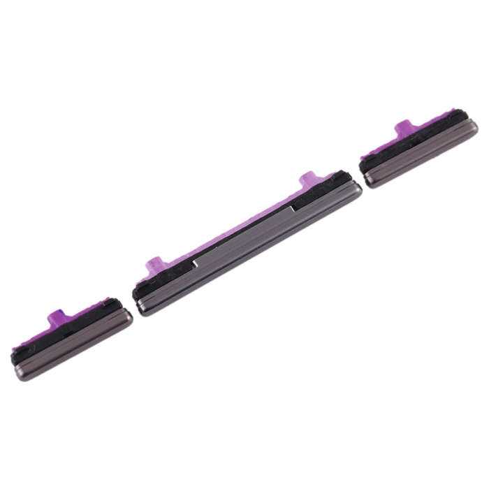 For Galaxy S10 / Galaxy S10+ 10 Set Side Keys(Black)