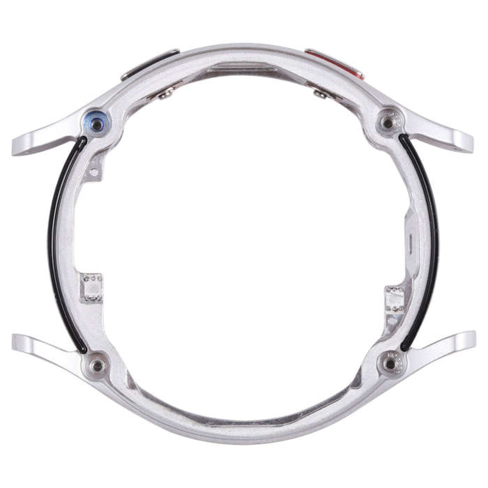 Original LCD Screen Frame Bezel Plate For Samsung Galaxy Watch4 44mm SM-R870 R875(Silver)