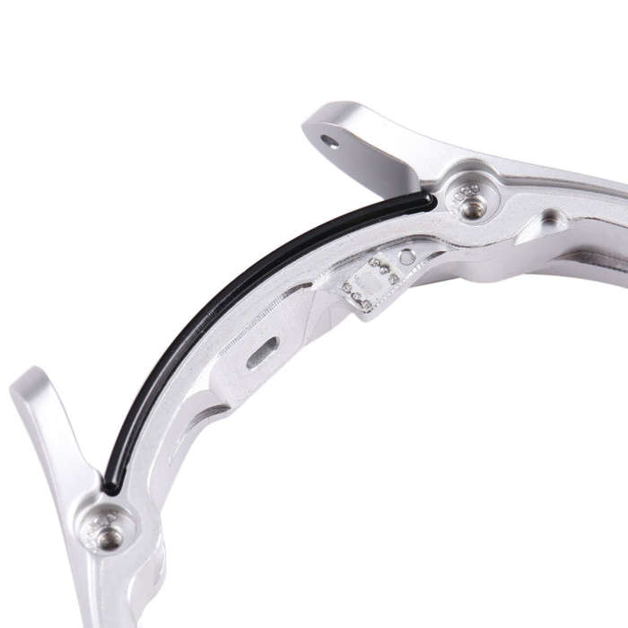 Original LCD Screen Frame Bezel Plate For Samsung Galaxy Watch4 44mm SM-R870 R875(Silver)