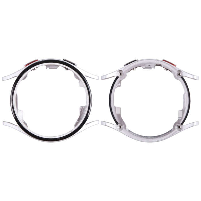 Original LCD Screen Frame Bezel Plate For Samsung Galaxy Watch5 40mm SM-R900 R905(Silver)