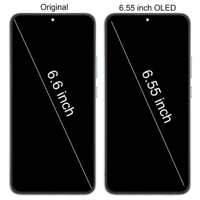 For Samsung Galaxy S22+ 5G SM-S906B 6.55 inch OLED  LCD Screen Digitizer Full Assembly with Frame...