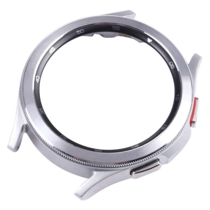 Original LCD Screen Frame Bezel Plate For Samsung Galaxy Watch4 Classic 46mm SM-R890 R895(Silver)