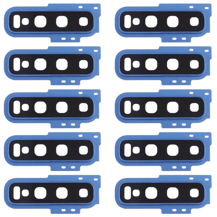 For Galaxy S10 10pcs Camera Lens Cover (Blue)