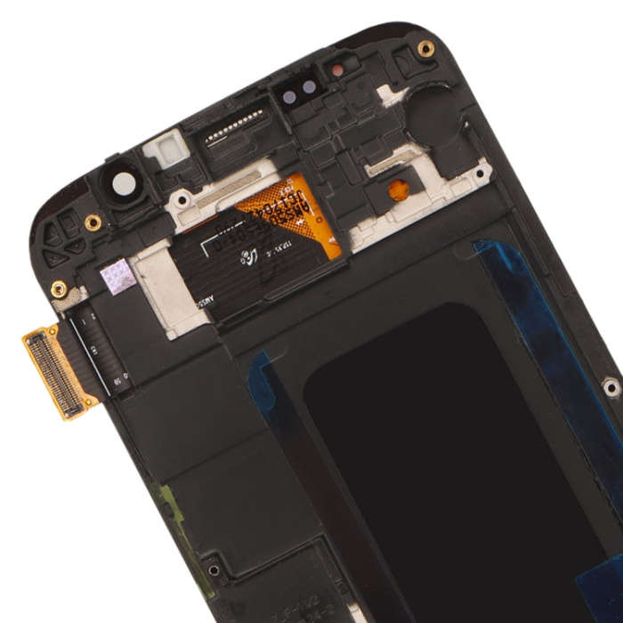 Original Super AMOLED LCD Screen For Samsung Galaxy S6 SM-G920F Digitizer Full Assembly with Fram...