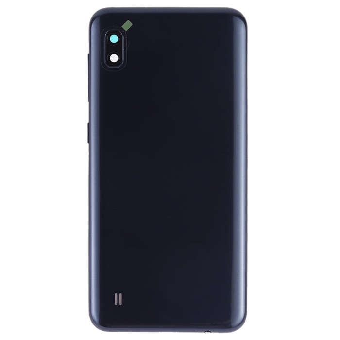 For Galaxy A10 SM-A105F/DS, SM-A105G/DS Battery Back Cover with Camera Lens & Side Keys (Black)