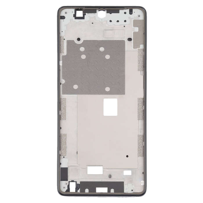 Middle Frame Bezel Plate for LG Stylo 6 LMQ730TM LM-Q730TM(Black)