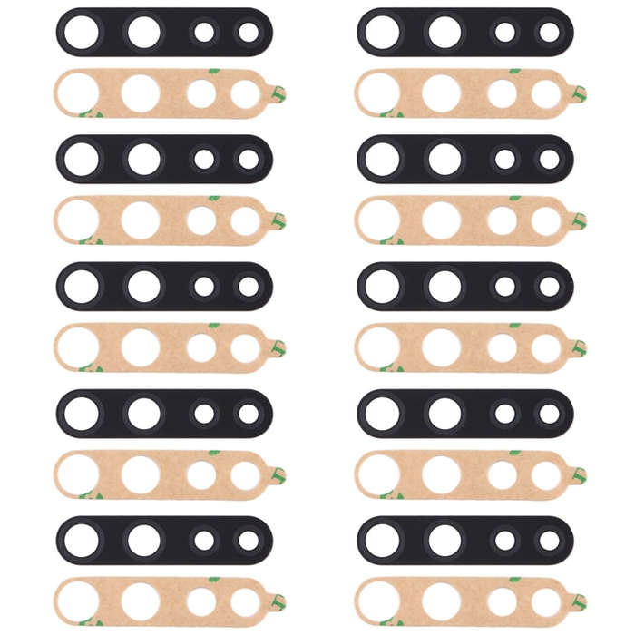 For OPPO F15 CPH2001 10pcs Back Camera Lens
