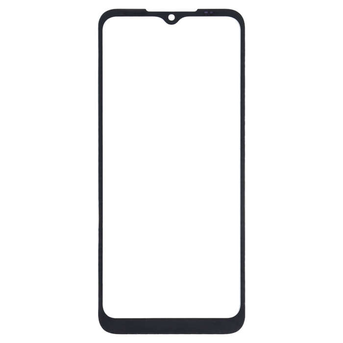 Front Screen Outer Glass Lens for Motorola Moto G9 Play / Moto G9 (India) (Black)