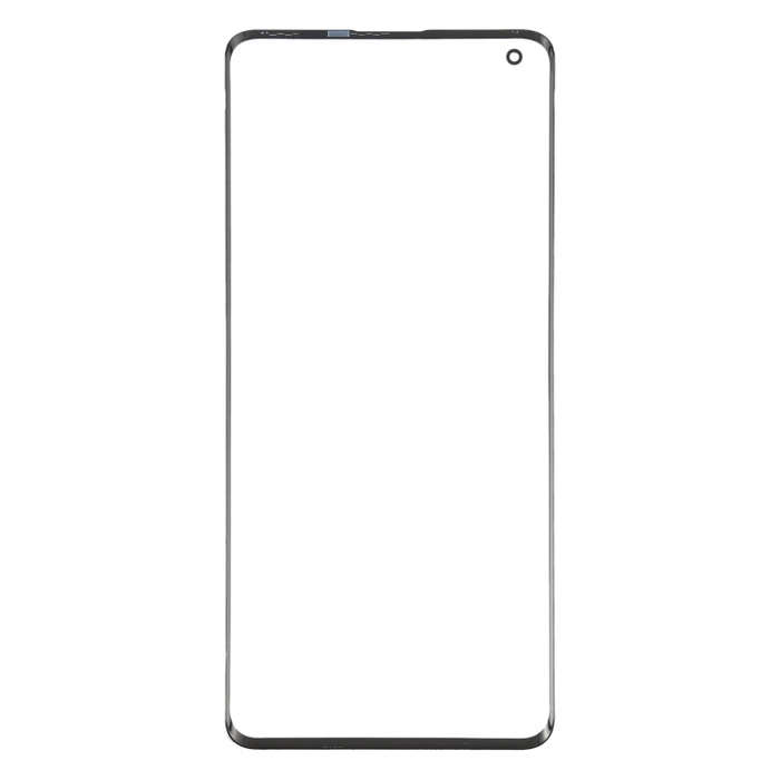 For Oppo Find X2 Pro / Find X2 Front Screen Outer Glass Lens (Black)