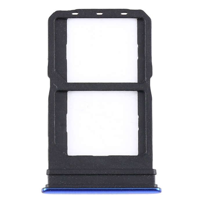 For Vivo iQOO Neo V1914A SIM Card Tray + SIM Card Tray (Blue)
