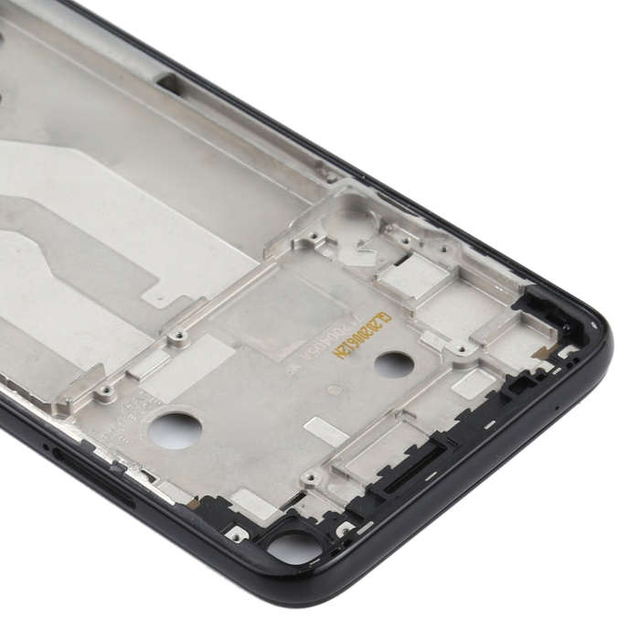 Front Housing LCD Frame Bezel Plate for Motorola Moto G Stylus XT2043 XT2043-4 (Black)