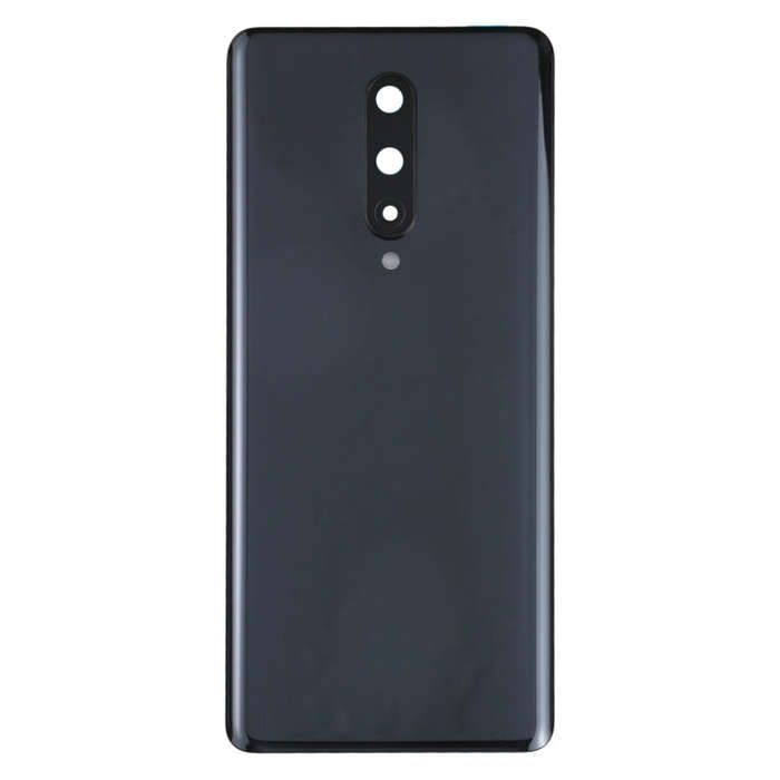 For OnePlus 8 Battery Back Cover with Camera Lens Cover (Black)