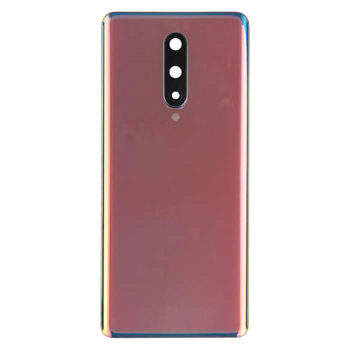 For OnePlus 8 Battery Back Cover with Camera Lens Cover (Silver)