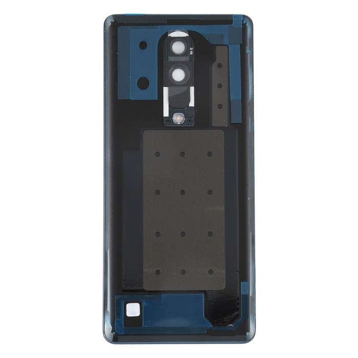 For OnePlus 8 Battery Back Cover with Camera Lens Cover (Silver)