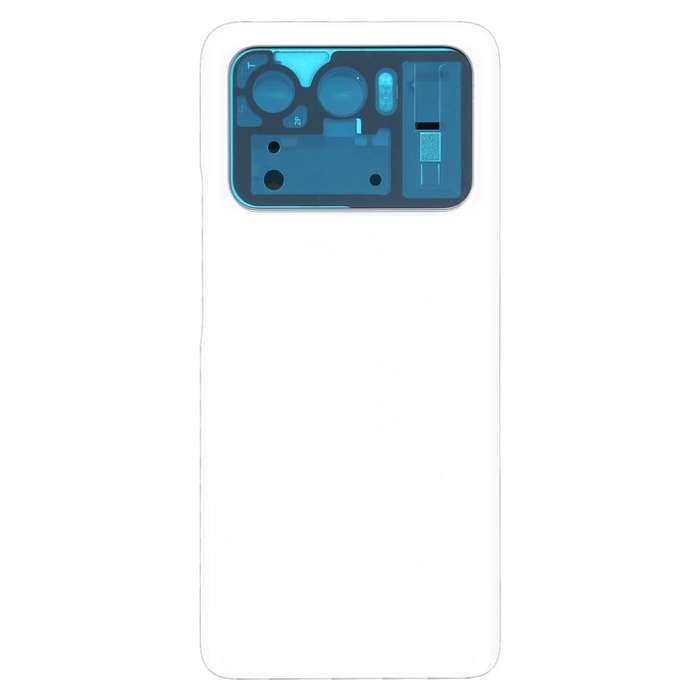 Original Ceramics Battery Back Cover for Xiaomi Mi 11 Ultra M2102K1G(White)