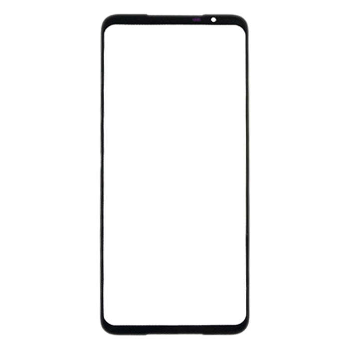 Front Screen Outer Glass Lens for Asus ROG Phone 5 ZS673KS I005DA(Black)