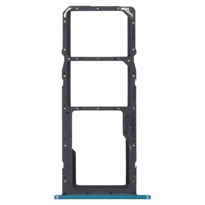 SIM Card Tray + SIM Card Tray + Micro SD Card Tray for Huawei Y7a (Green)