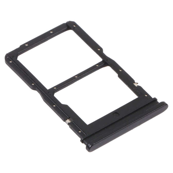 SIM Card Tray + NM Card Tray for Huawei P Smart S (Black)