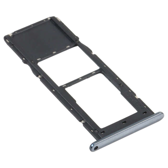 SIM Card Tray + Micro SD Card Tray for LG K61 LMQ630EAW, LM-Q630 (Black)