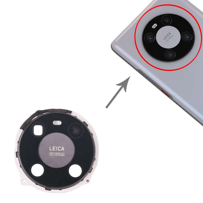 For Huawei Mate 40 Pro Camera Lens Cover (Black)