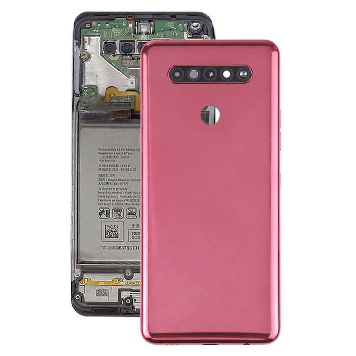 Back Battery Cover for LG K51s LMK510EMW LM-K510 LM-K510EMW(Red)
