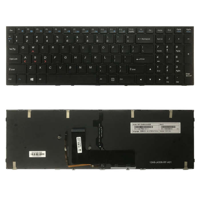 US Version Keyboard With Back Light for Hasee Z7M Z7-KP7GS ZX7-CP5S2 Z7M-CT7GS Z7M-KP7G1 Z7M-KP5G...