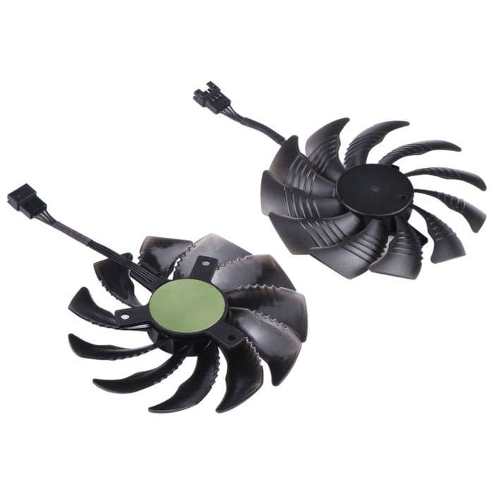 1 Pair 88MM 4 Pin Computer Graphics Card Cooling Fan For Gigabyte GeForce GTX1060 1070 GTX1050ti ...