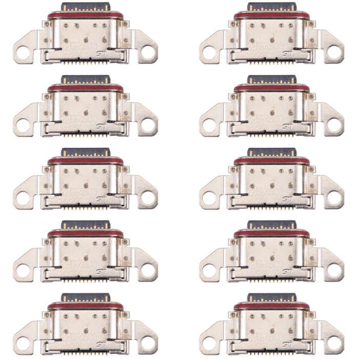 10 PCS Charging Port Connector for LG Velvet 5G / Velvet 4G / Velvet 5G UW LM-G900N, LM-G900EM, L...