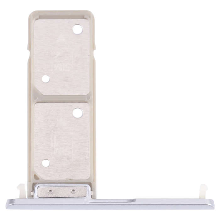 SIM Card Tray + SIM Card Tray for Sony Xperia XA2 Plus (Silver)
