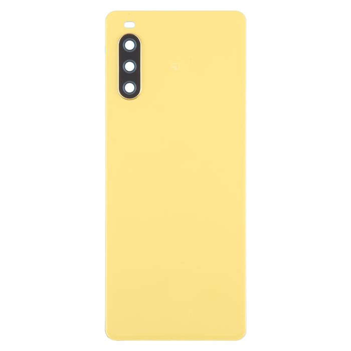 For Sony Xperia 10 III Battery Back Cover(Yellow)