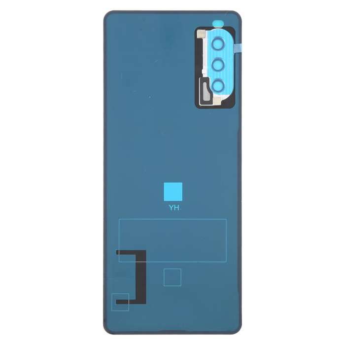 For Sony Xperia 10 III Battery Back Cover(Yellow)