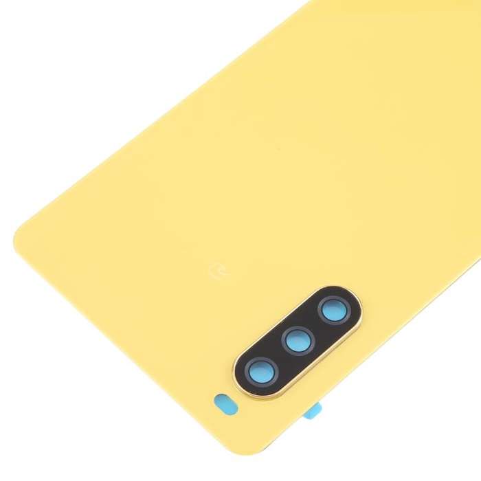 For Sony Xperia 10 III Battery Back Cover(Yellow)