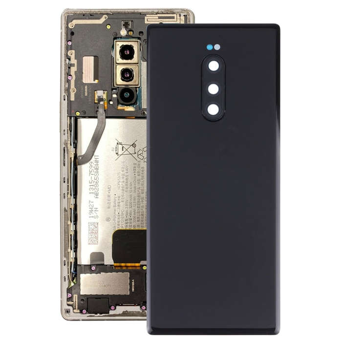 Battery Back Cover for Sony Xperia 1 / Xperia XZ4(Black)