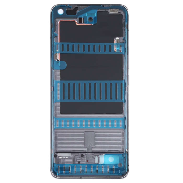 Original Front Housing LCD Frame Bezel Plate for Xiaomi Mi 11 Pro M2102K1AC (Black)
