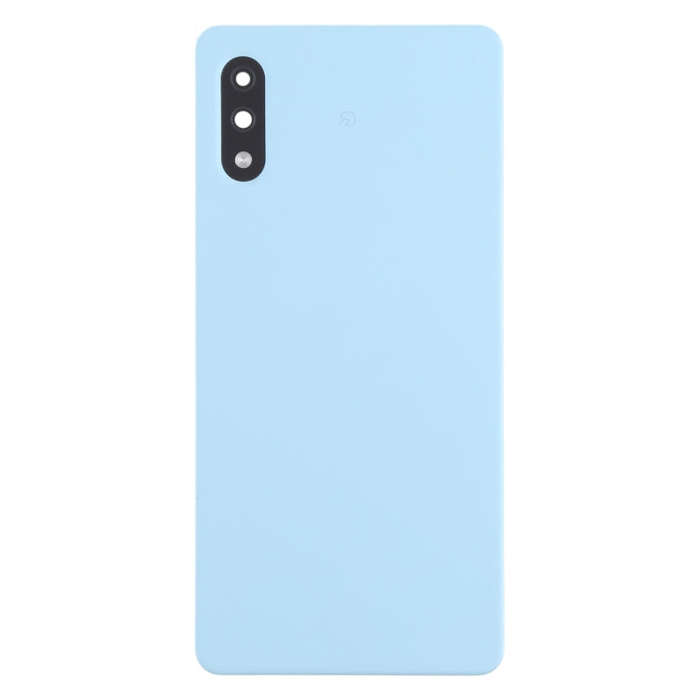 Battery Back Cover with Camera Lens Cover for Sony Xperia Ace II SO-41B(Blue)