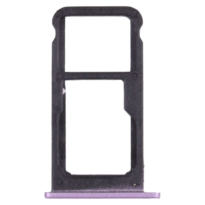 SIM Card Tray + SIM Card Tray / Micro SD Card Tray for Honor Play(Purple)