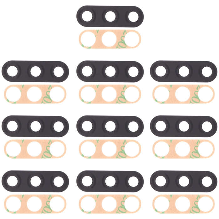 10 PCS Back Camera Lens for LG Q60 / LG K12 Prime (Brazil)