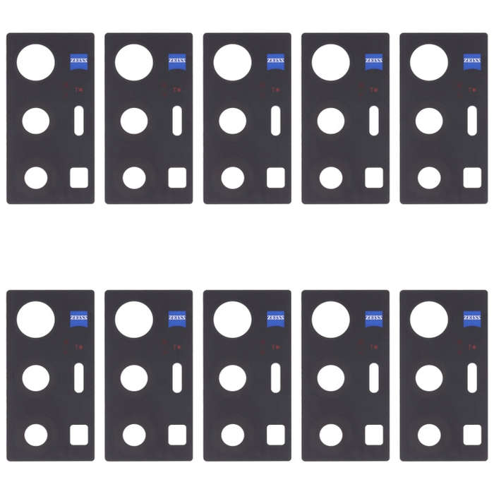 For Vivo X70 Pro+ V2145A V2114 10pcs Back Camera Lens