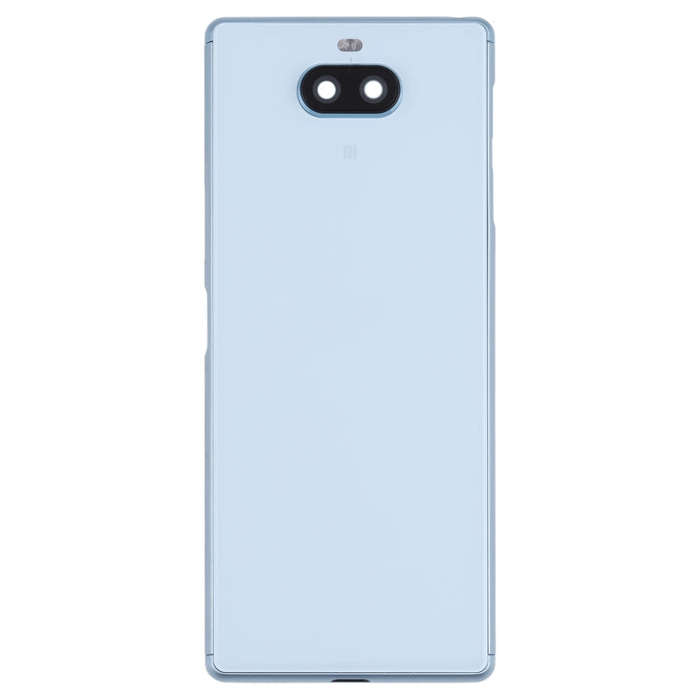 For Sony Xperia 8 Battery Back Cover with Middle Frame & Camera Lens Cover(Silver)