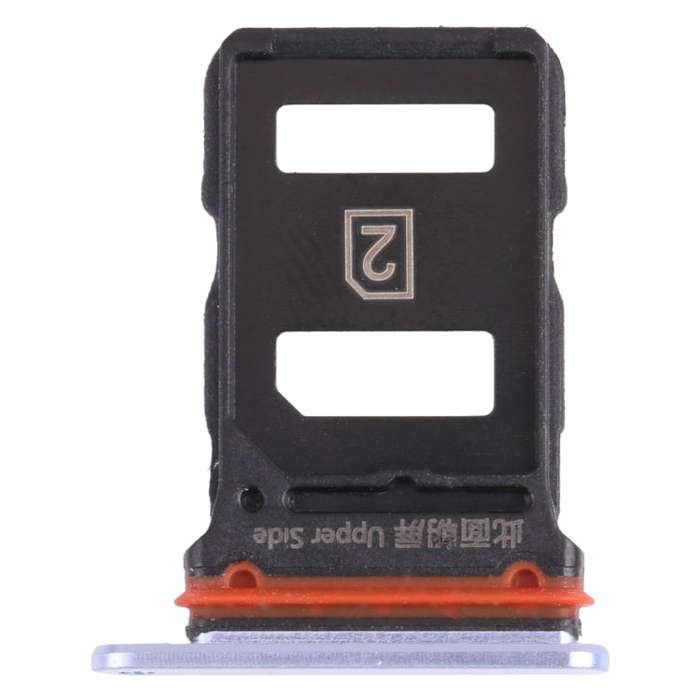 For vivo iQOO 3 5G SIM Card Tray + SIM Card Tray (Silver)