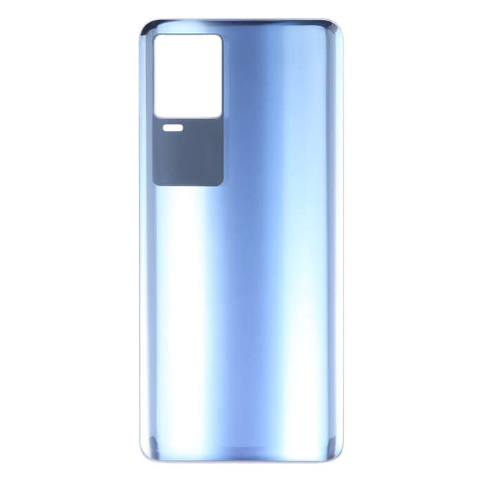 For vivo iQOO 7 V2049A I2009 Glass Battery Back Cover (Blue)