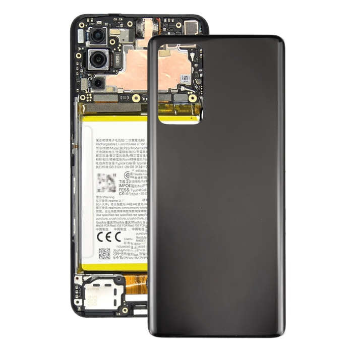 For OPPO Realme X7 Pro Ultra Original Battery Back Cover (Black)