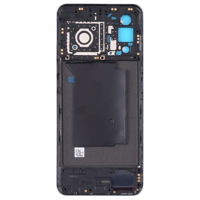 For OPPO Realme Q3 Pro 5G / Realme Q3 Pro Carnival Original Battery Back Cover + Middle Frame (Bl...