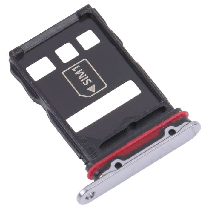 SIM Card Tray + NM Card Tray for Huawei P50 Pro (Black)