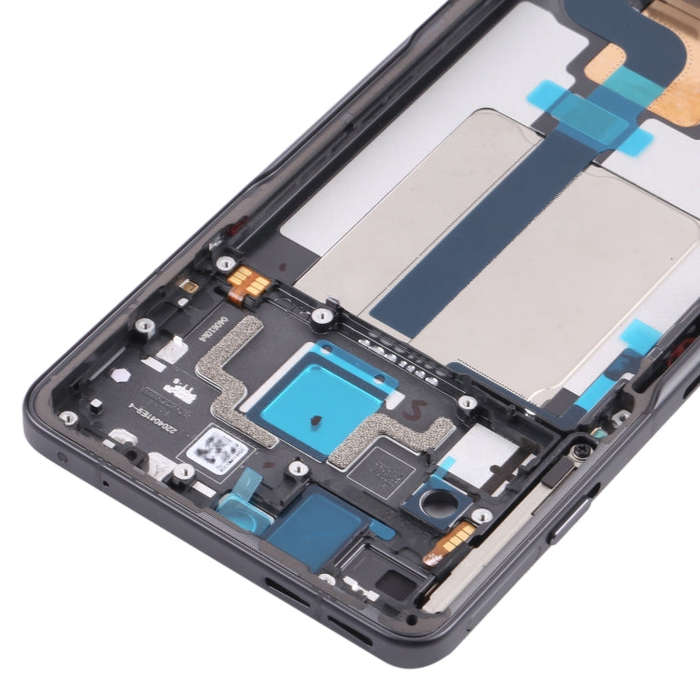 Front Housing LCD Frame Bezel Plate for Xiaomi Redmi K50 Gaming/Poco F4 GT(Black)